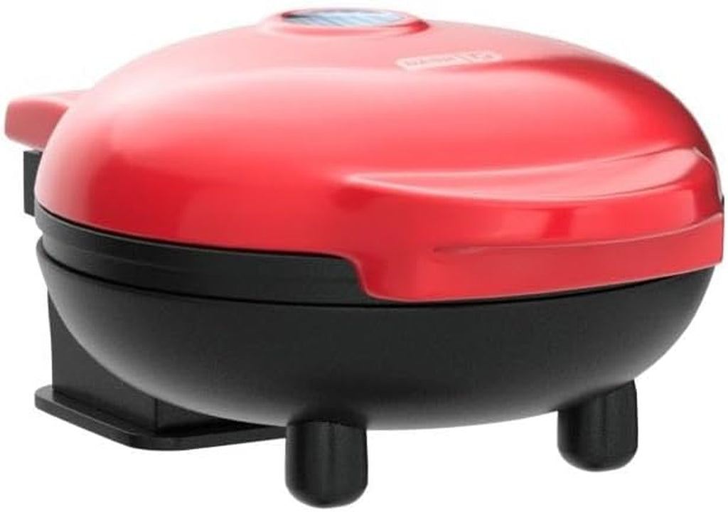 Mini Maker Set - Customized Treat Maker - Supports Multi-Function Cooking - Easy Cleanup and User-Friendly Design - Red - Waffle & Griddle Irons