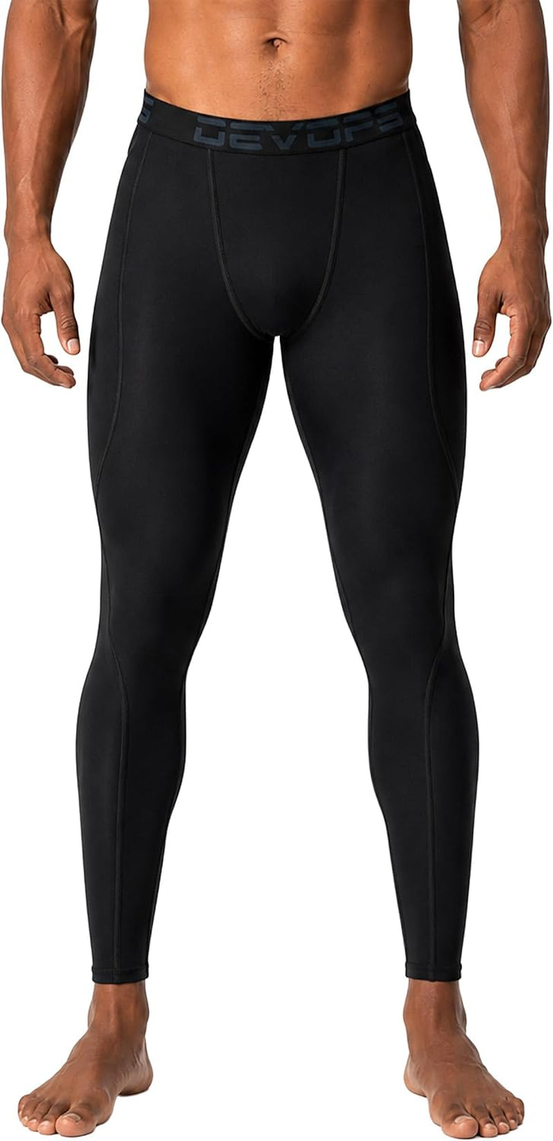 2 or 3 Pack Men'S Compression Pants Athletic Leggings with Pocket/Non-Pocket