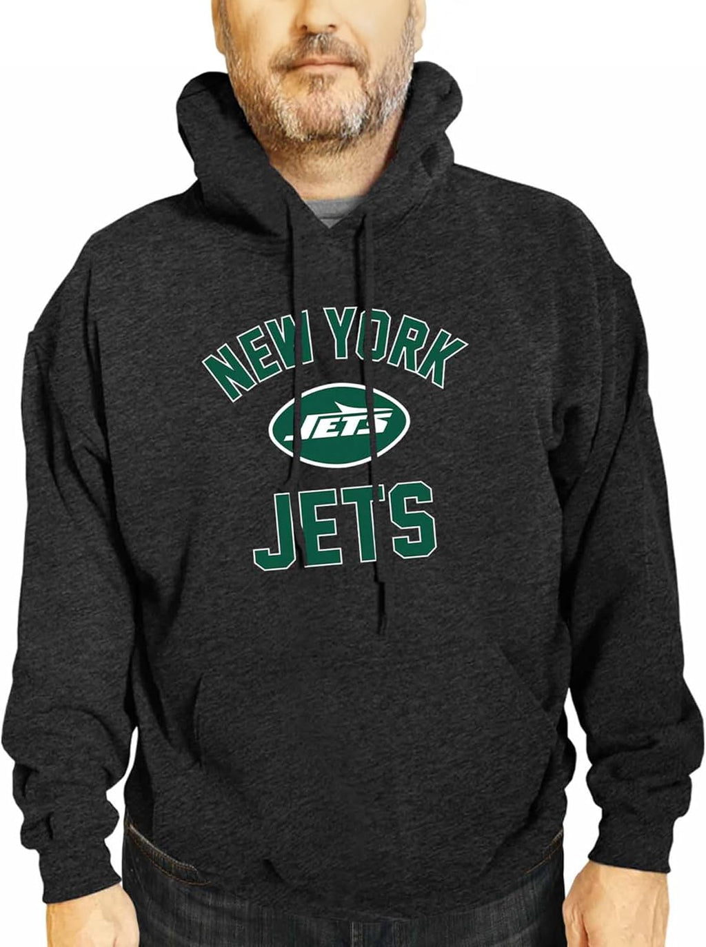 NFL Gameday Hoodie Pullover Sweatshirt for Men and Women | Officially Licensed NFL Gameday Fleece Pullover - Kangaroo Pocket, Ribbed Cuffs, Drawstring Hood, Unisex Fit